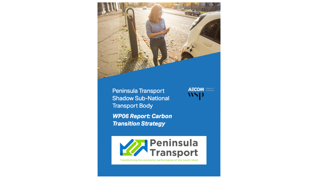 Priority actions for Peninsula Transport to support transport decarbonisation in the South West