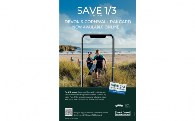 Devon and Cornwall Railcard goes digital