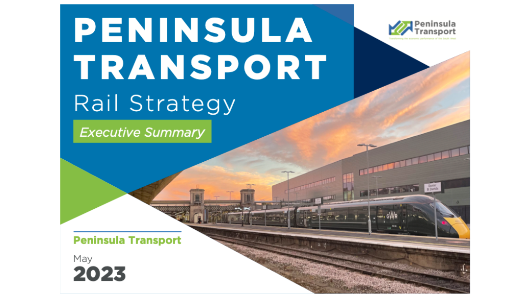 Front cover of the rail strategy executive summary