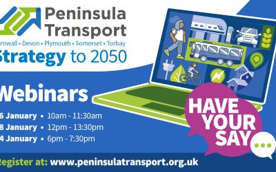 Peninsula Transport Strategy: webinar dates