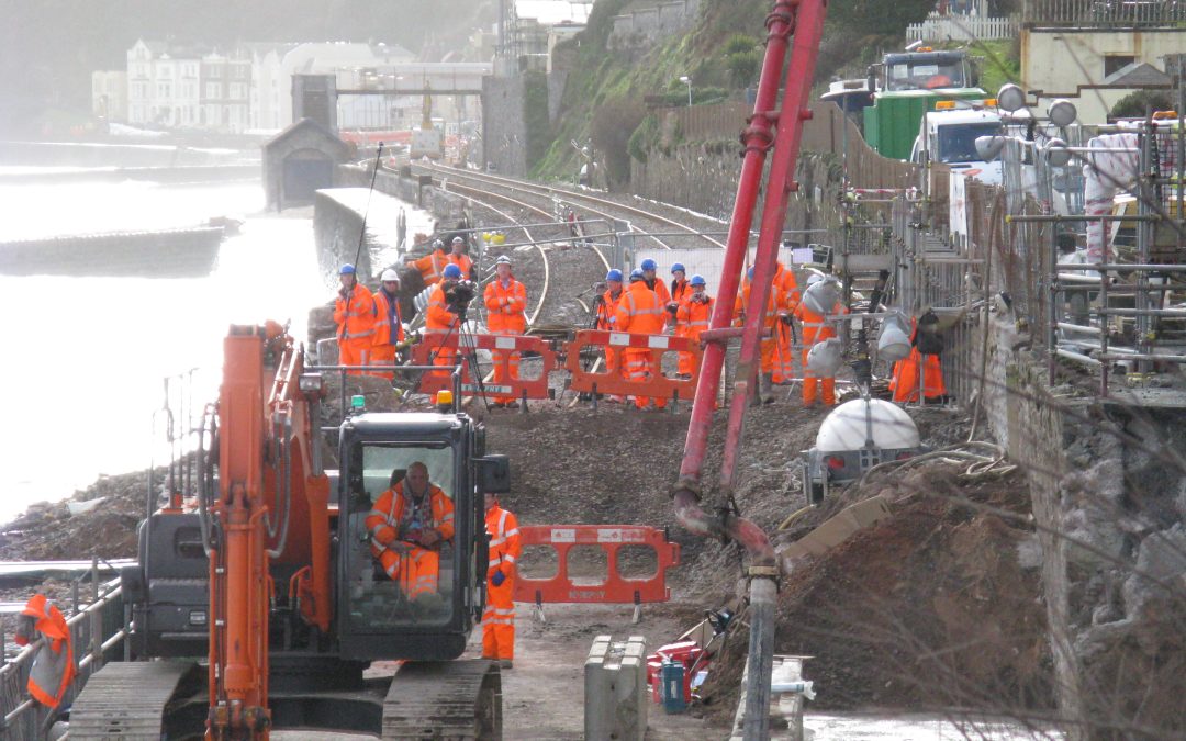 Dawlish ten years on: working together to protect South West rail links