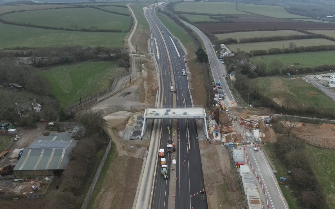 A30 upgrade between Chiverton and Carland Cross: a dual carriageway of modern standards to provide key connectivity for the peninsula